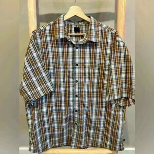 Dickies relaxed fit XL button down